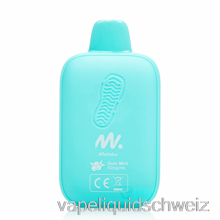 Metaku Moonwalk 9000 Einweg Gum Mint Vape Liquid E-Liquid Schweiz